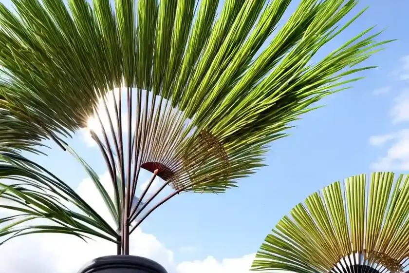 Chinese palm fan (livistona chinensis) — photo 2