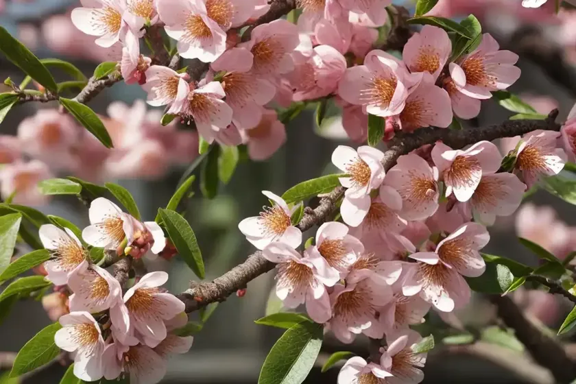 Chinese plum (prunus glandulosa) — photo 3