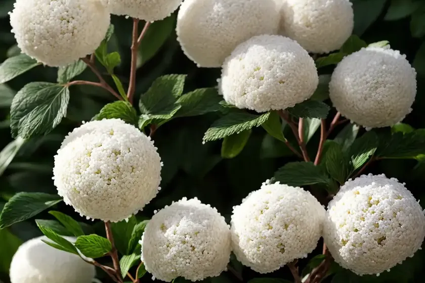 Chinese snowball viburnum (viburnum macrocephalum) — photo 2
