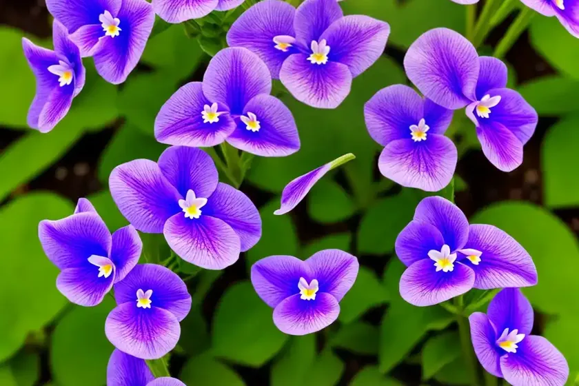 Chinese violet (asystasia gangetica) — photo 2