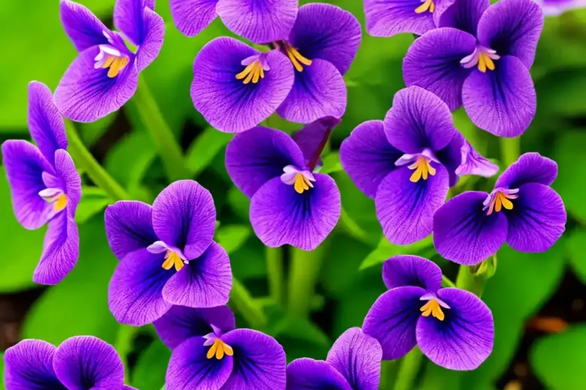 Chinese violet (asystasia gangetica) — photo 3