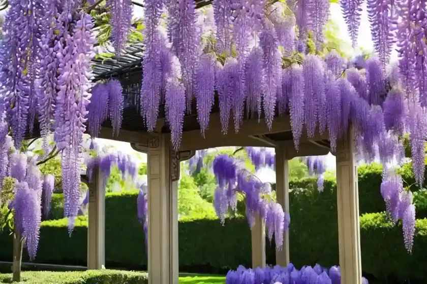 Chinese wisteria (wisteria sinensis) — photo 2