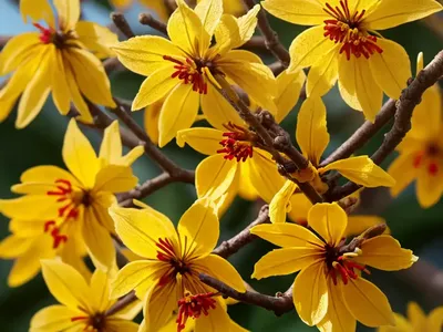 Chinese Witch Hazel (Hamamelis Mollis ‘Wisley Supreme’)