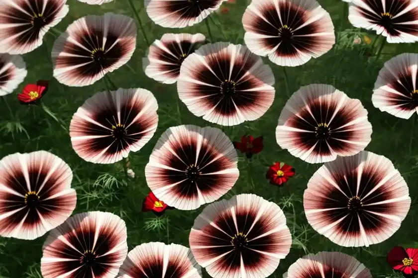Chocolate cosmos (cosmos atrosanguineus) — photo 2