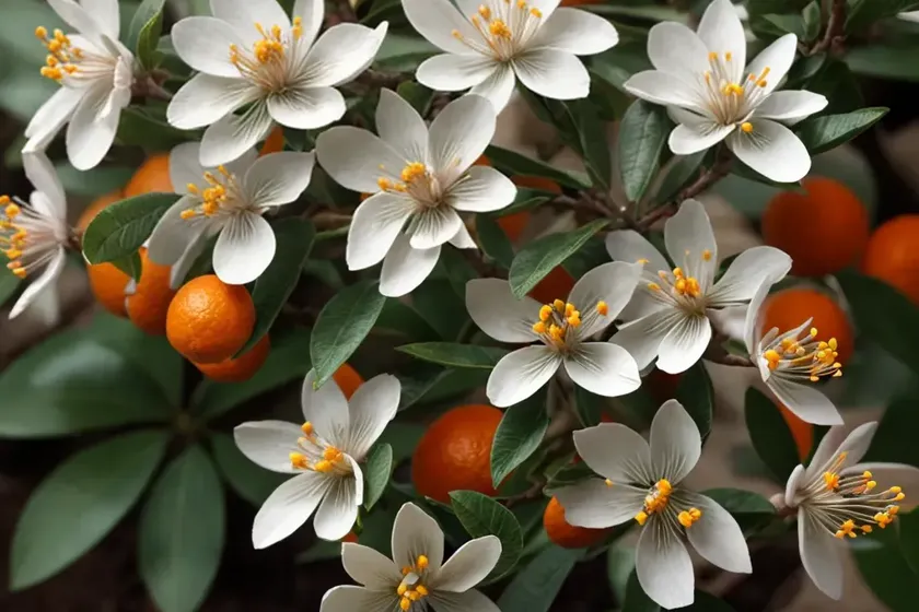 Choisya ternata ‘lich’ sundance (mexican orange blossom) — photo 2