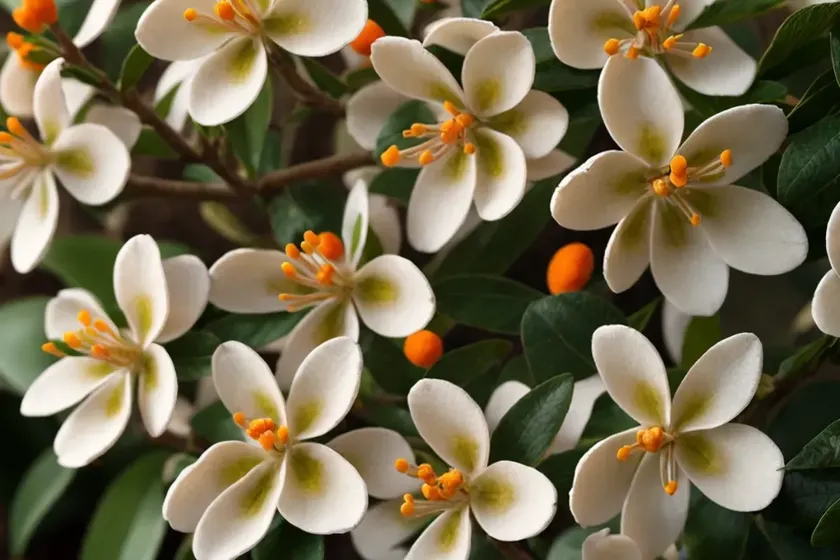 Choisya ternata ‘lich’ sundance (mexican orange blossom) — photo 3