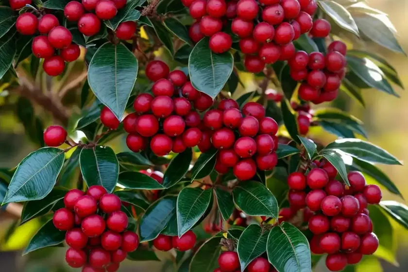 Christmas berry (photinia beauverdiana) — photo 2