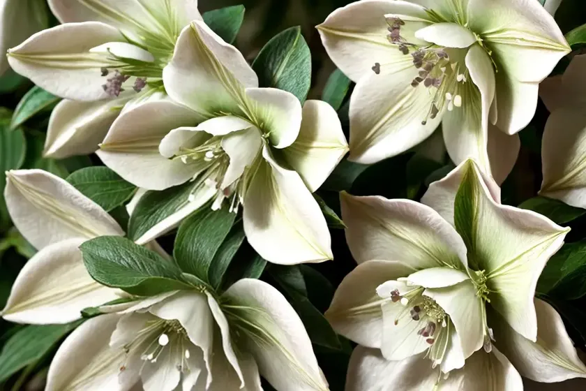 Christmas rose (helleborus niger ‘altifolius’) — photo 2