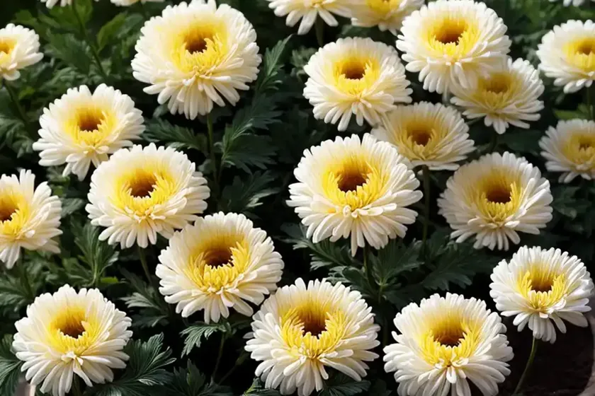Chrysanthemum (chrysanthemum zawadskii) — photo 2