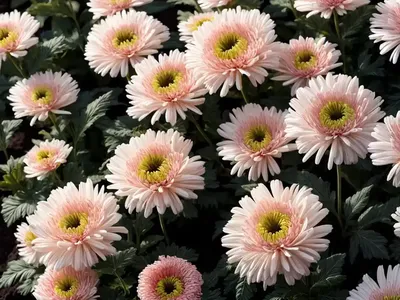 Chrysanthemum ‘Clara Curtis’)