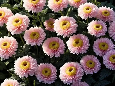 Chrysanthemum ‘Harmony’)