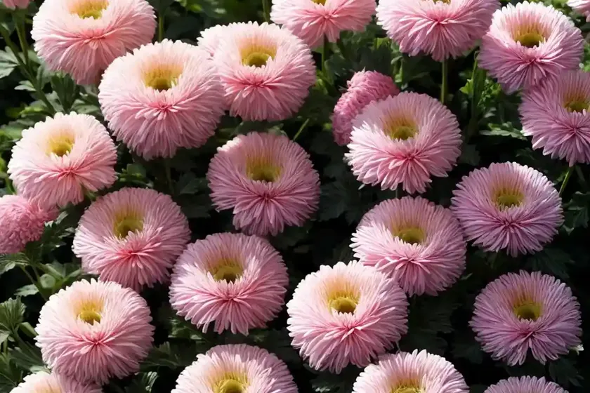 Chrysanthemum ‘hillside sheffield pink’) — photo 3