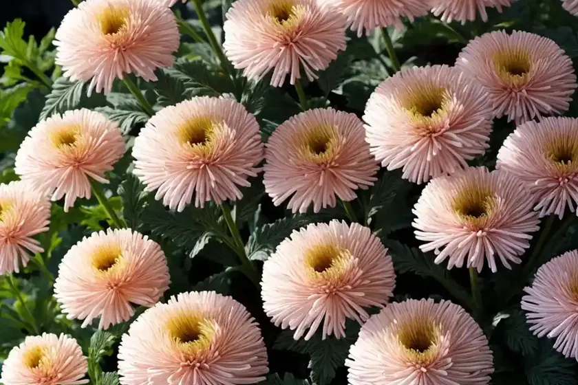 Chrysanthemum ‘samba’) — photo 2