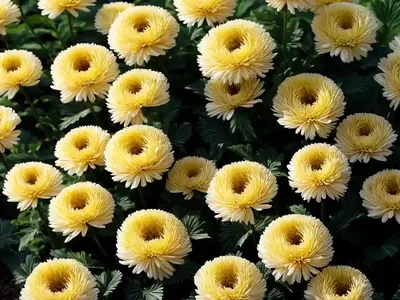 Chrysanthemum ‘Samba’)
