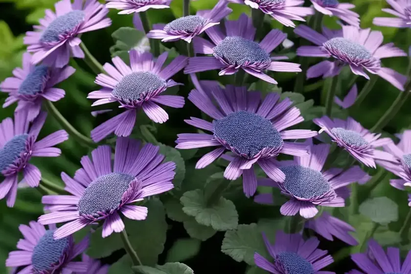 Cineraria (senecio cineraria) — photo 2