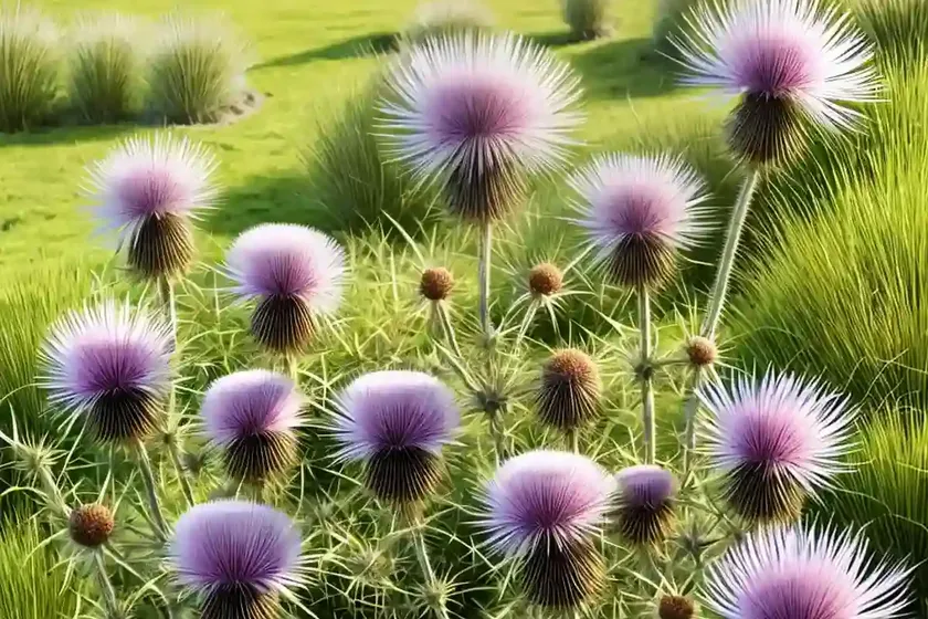Cirsium altissimum (tall thistle) — photo 2