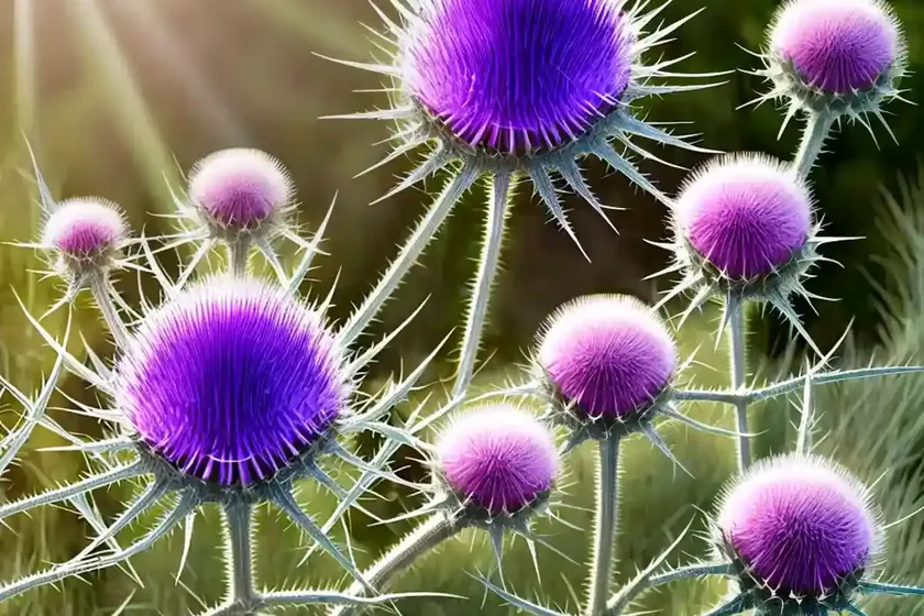 Cirsium horridulum (bull thistle) — photo 3