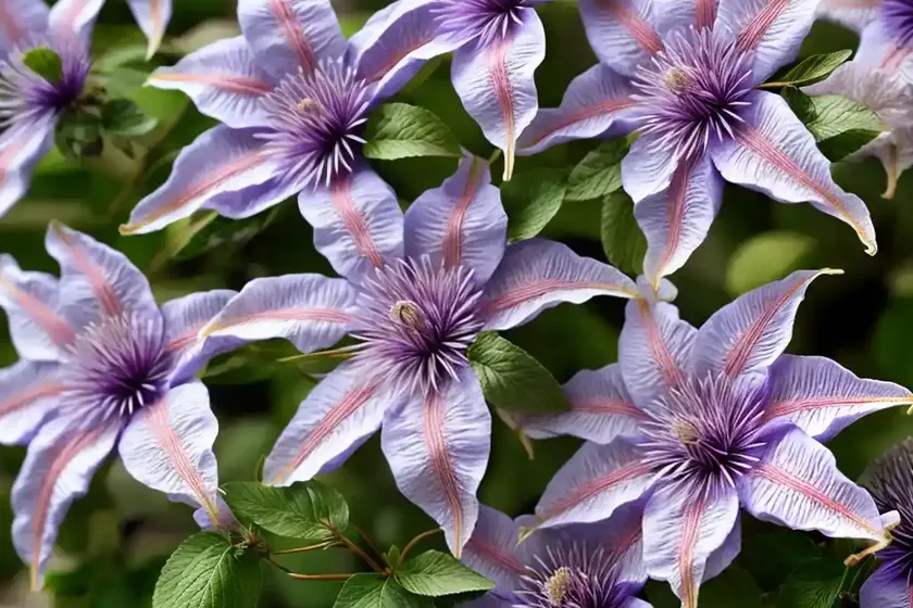 Clematis (clematis heracleifolia) — photo 2