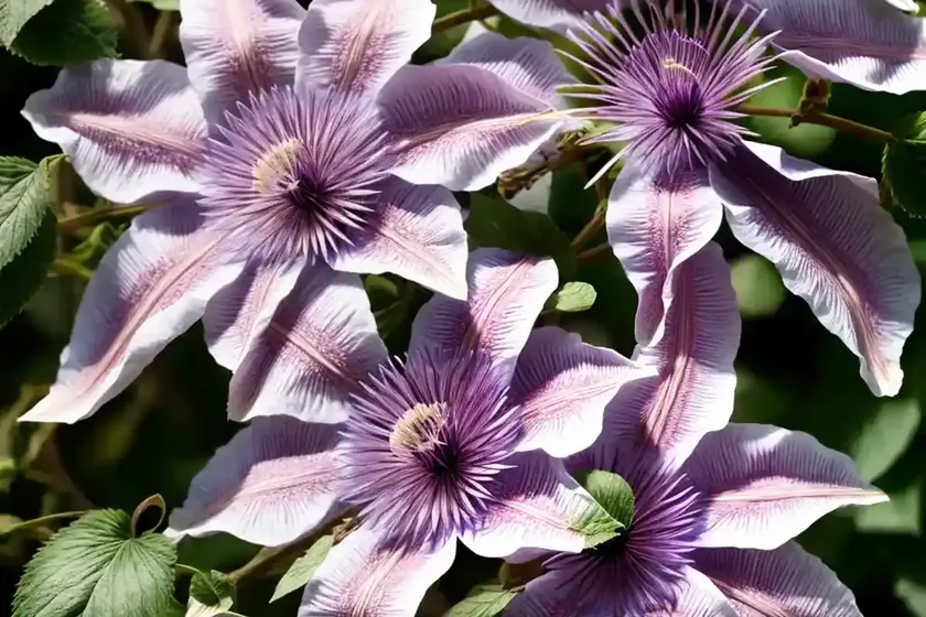 Clematis (clematis heracleifolia) — photo 3