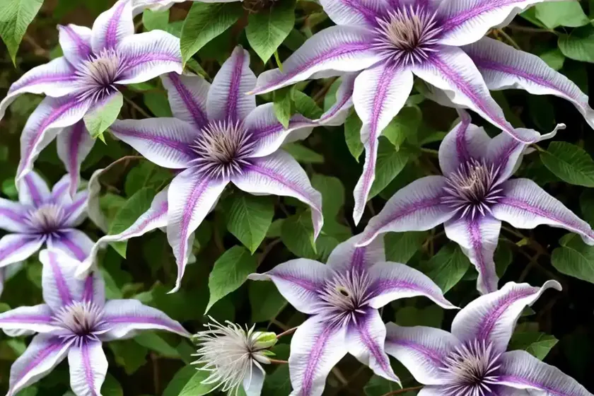 Clematis (clematis pitcheri) — photo 2