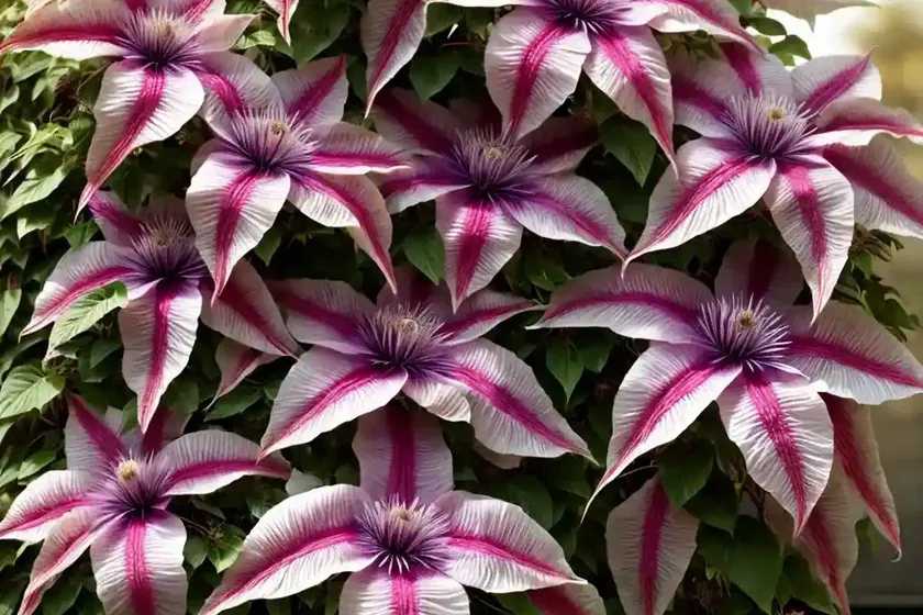 Clematis (clematis ‘rouge cardinal’) — photo 2