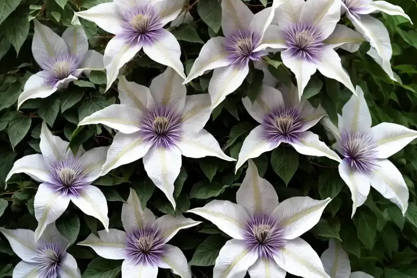 Clematis (Clematis ‘Silver Moon’) — photo 3