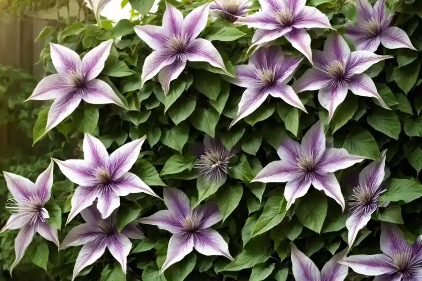 Clematis Franziska Maria (Early Large-Flowered Clematis) — photo 2