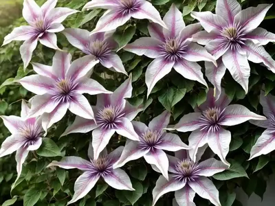 Clematis ‘Henryi’ (Early Large-Flowered Clematis)