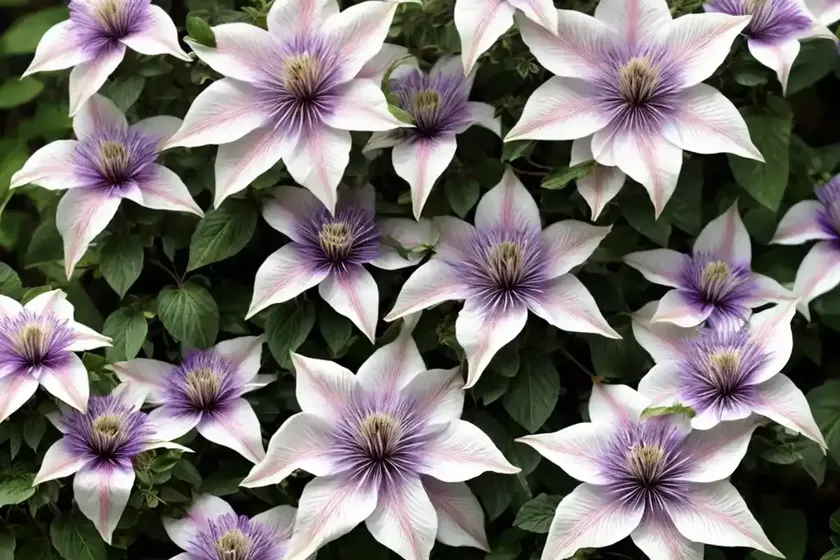 Clematis heracleifolia (herbaceous group) — photo 2