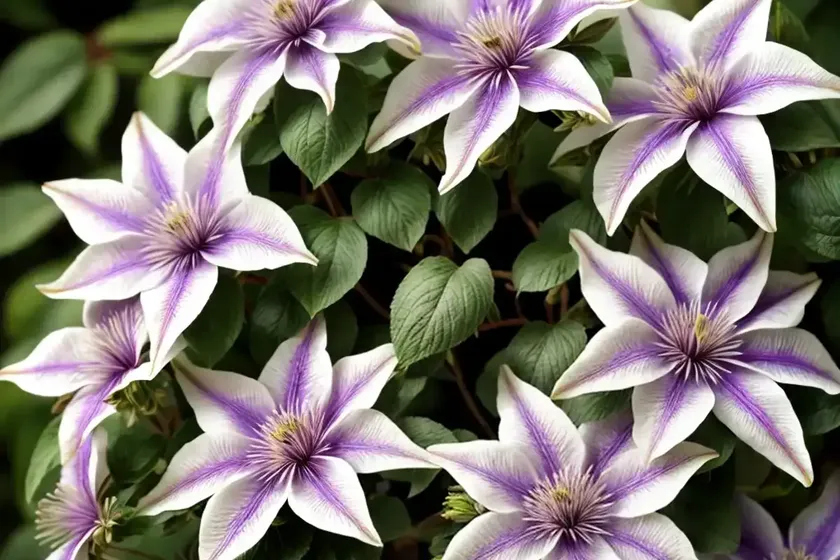 Clematis heracleifolia (herbaceous group) — photo 3