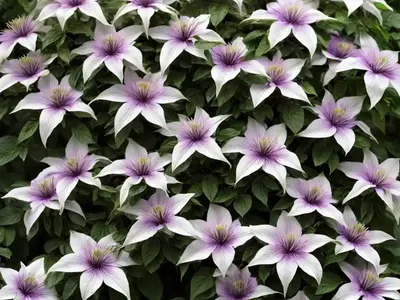 Clematis Heracleifolia (Herbaceous Group)