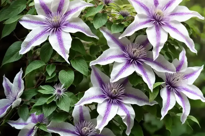Clematis lanuginosa (clematis lanuginosa) — photo 2