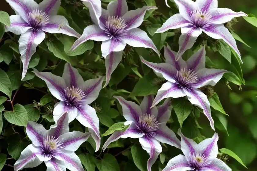 Clematis lanuginosa (clematis lanuginosa) — photo 3