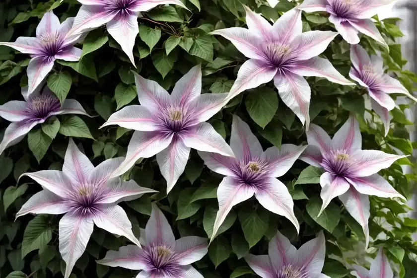 Clematis ‘michelle’ (clematis ‘michelle’) — photo 3