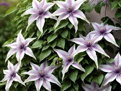 Clematis ‘michelle’ (Clematis ‘michelle’)