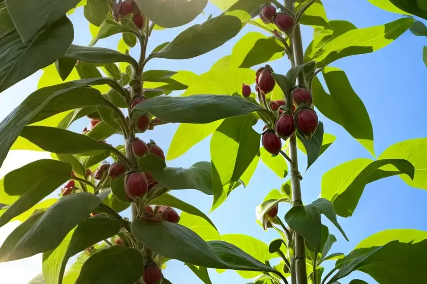Climbing plant (fumaria agraria) — photo 3