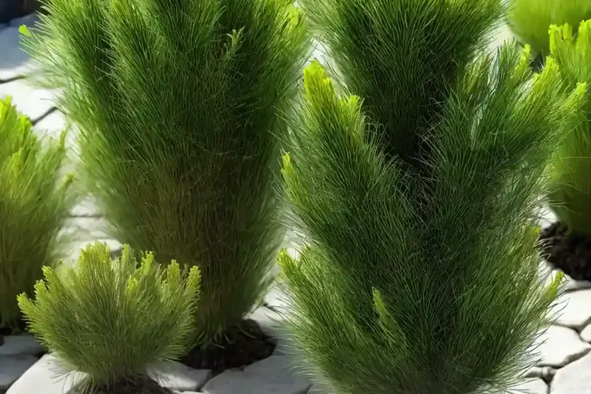 Club moss (lycopodium squarrosum) — photo 3