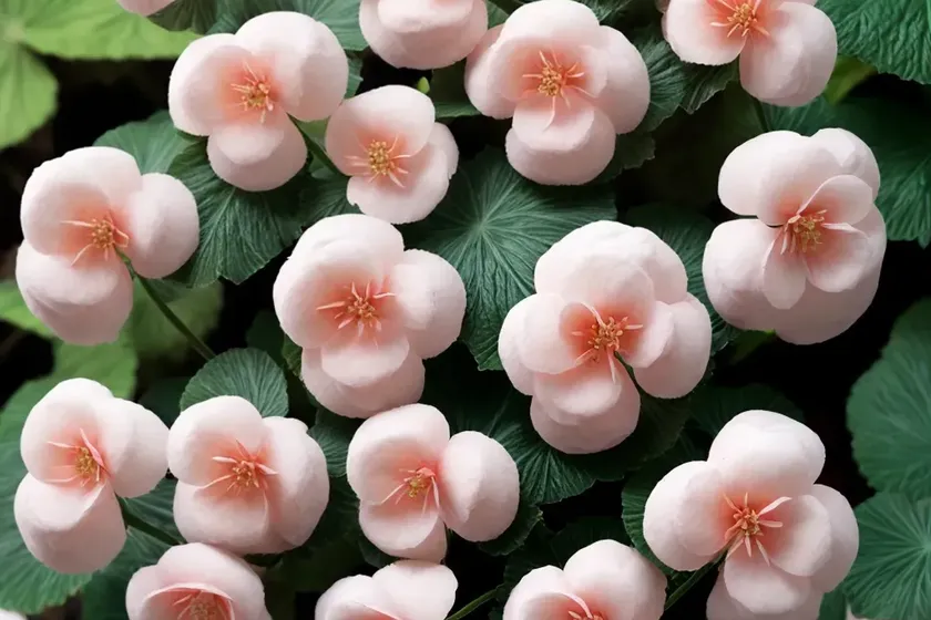 Clubbed begonia (begonia cucullata) — photo 2