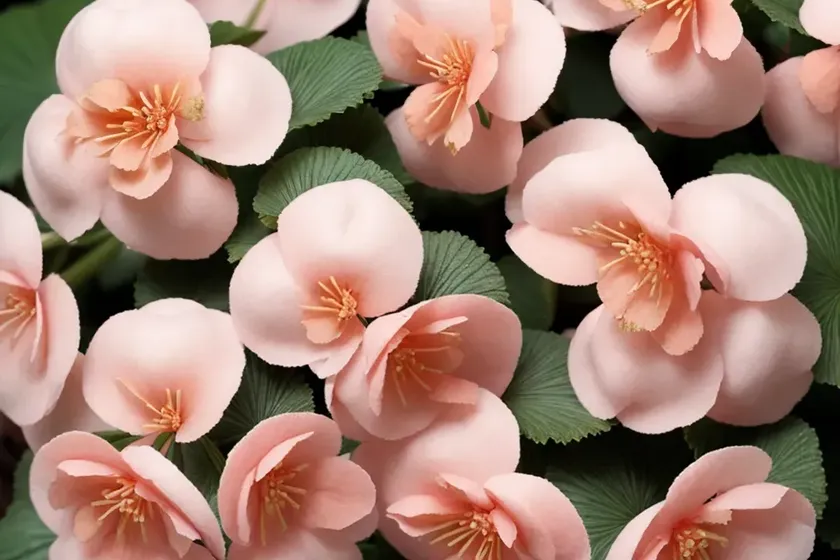 Clubbed begonia (begonia cucullata) — photo 3