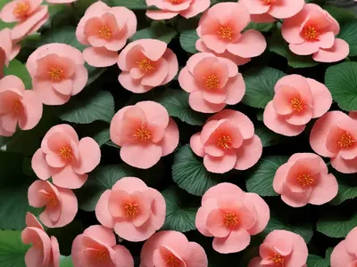 Clubbed Begonia (Begonia Cucullata)