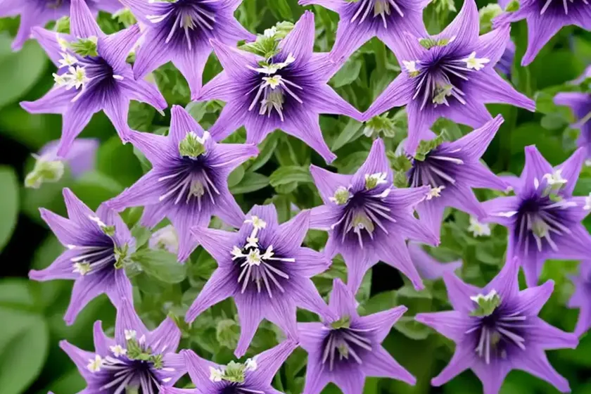 Clustered bellflower (campanula glomerata)