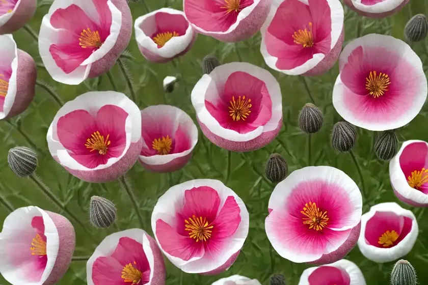 Clustered poppy mallow (callirhoe triangulata) — photo 2