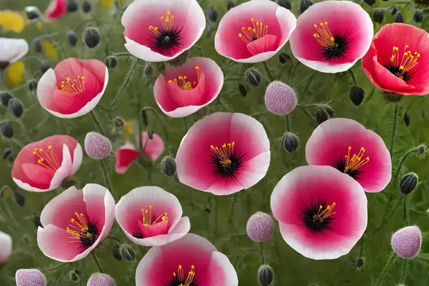Clustered poppy mallow (callirhoe triangulata) — photo 3