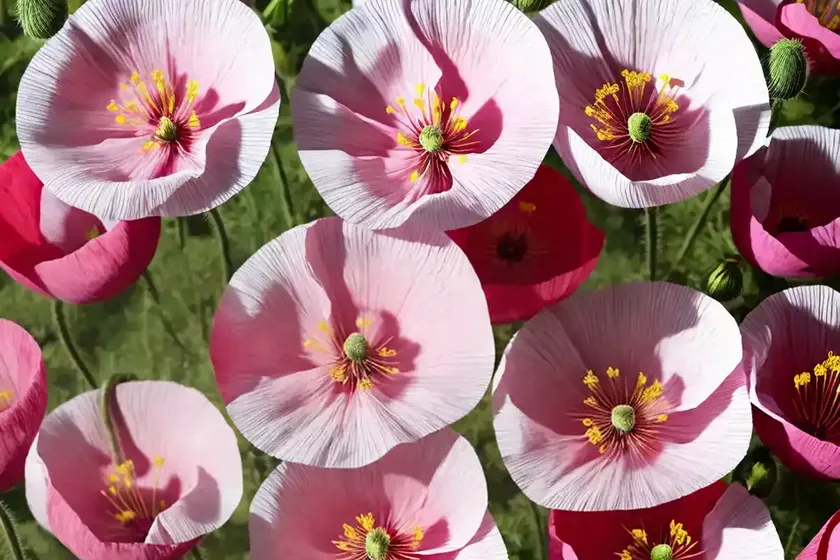 Clustered poppy mallow (callirhoe triangulata)