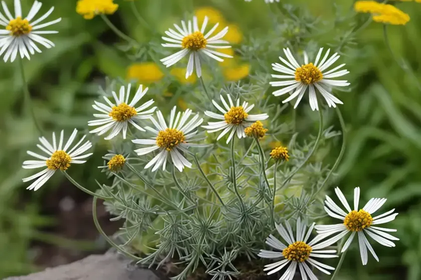 Coastal ragwort (senecio leucanthemifolius)