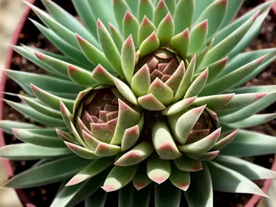 Cobweb Houseleek (Sempervivum Arachnoideum)