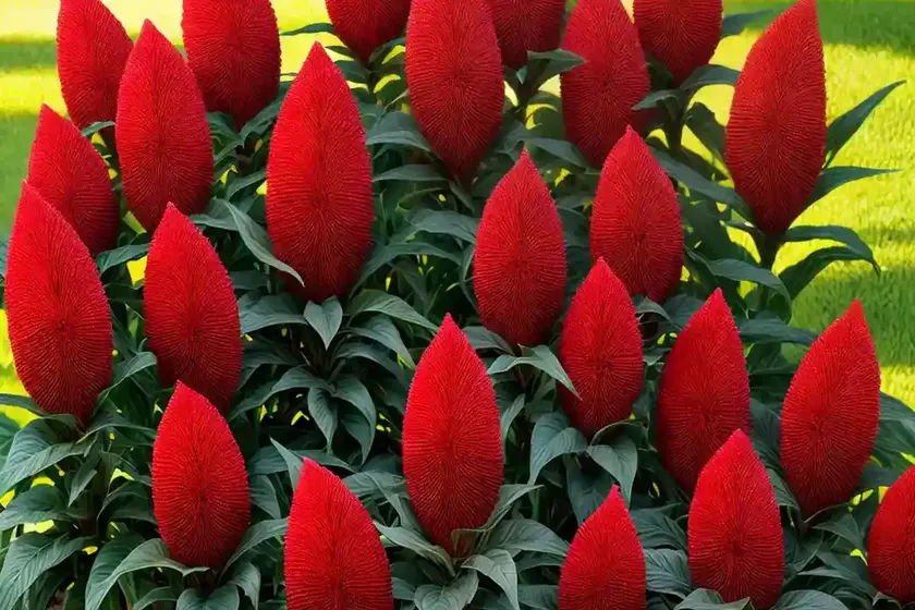 Cockscomb (celosia argentea var. cristata (cristata group) — photo 2
