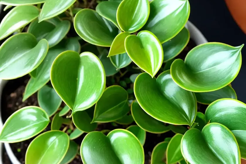 Coin-leaf peperomia peperomia polybotrya (peperomia polybotrya) — photo 2