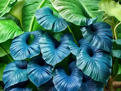 Colocasia Esculenta Blue Hawaii (Colocasia Esculenta)