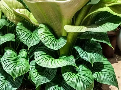 Colocasia Esculenta ‘Illustris’ (Taro)